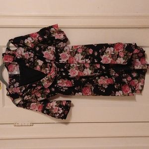 Rosey High-low Romper Dress